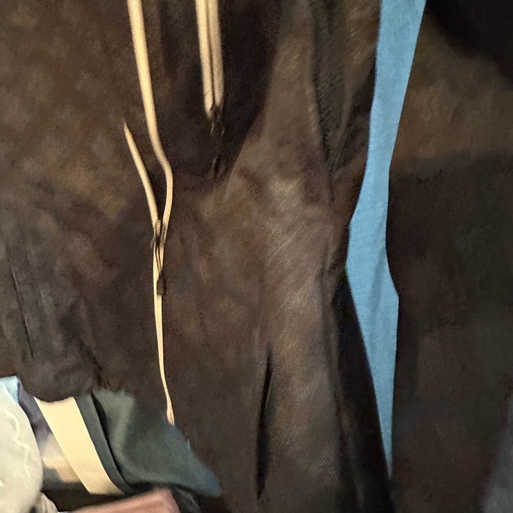 Columbia Black/Gray Patterned Lightweight Jacket … - image 3